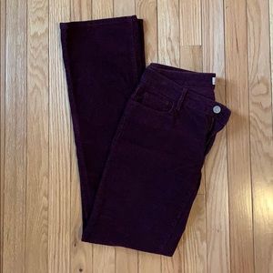 Maroon Corduroy Pants